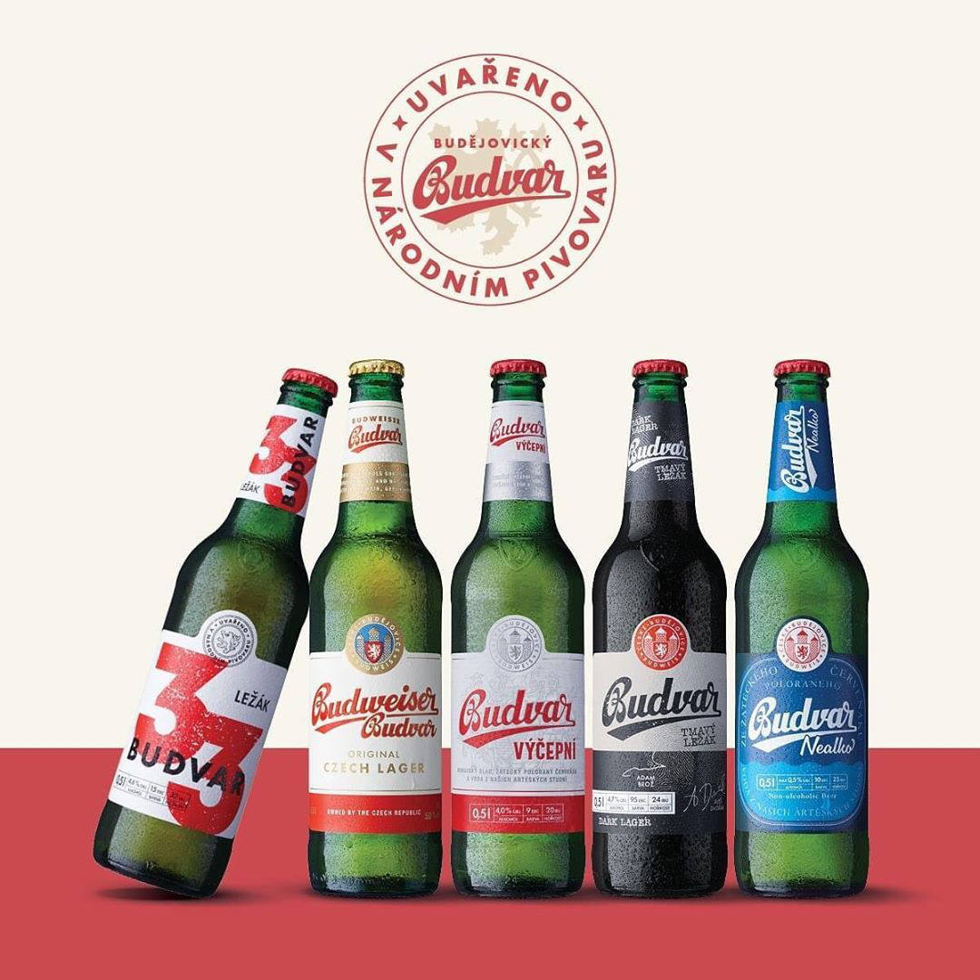 百威啤酒旗下品牌Budvar启用新品牌标志设计