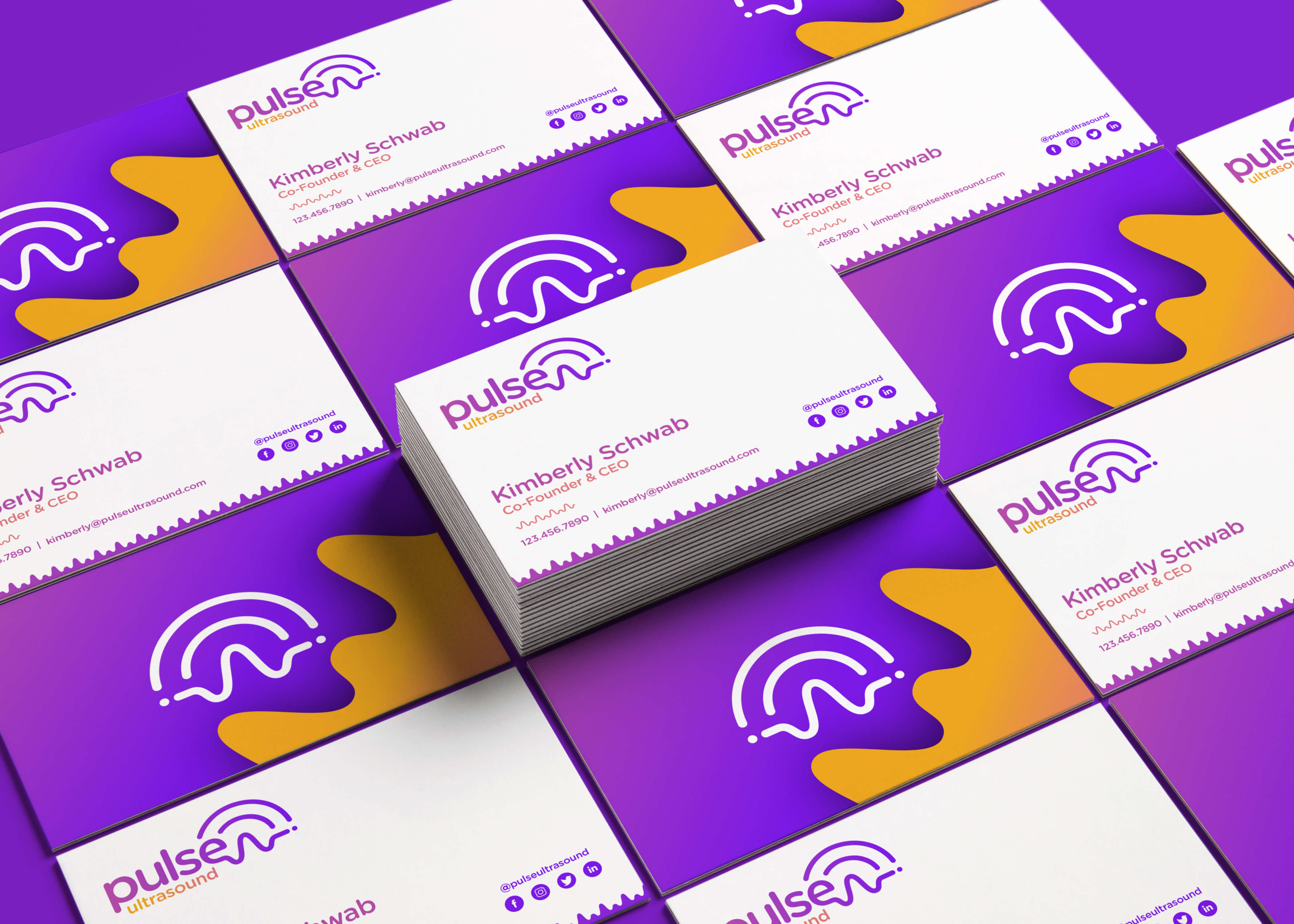 Pulse医疗设备公司LOGO设计