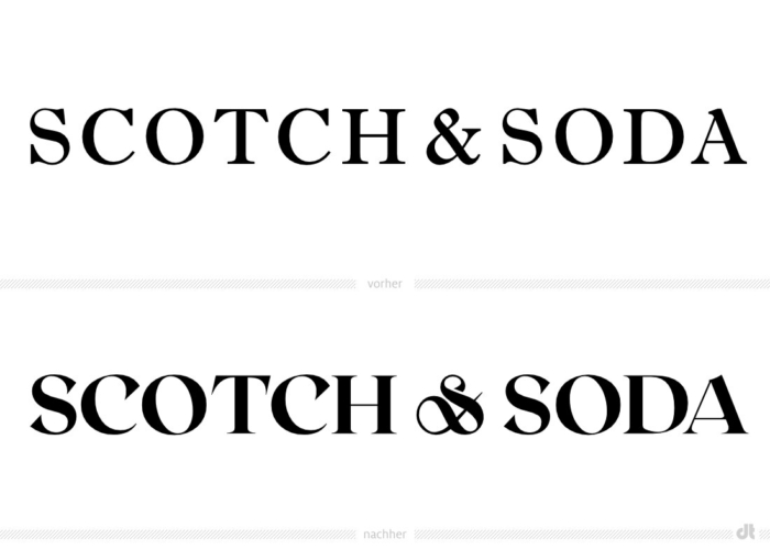 Scotch & Soda LOGO 新旧对比