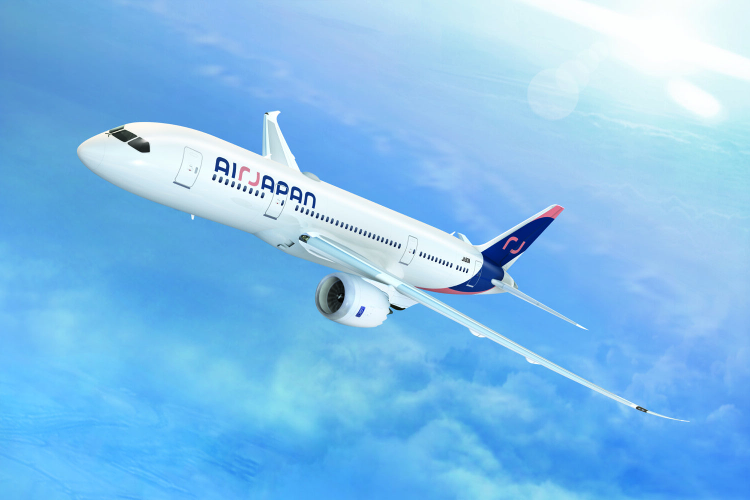 日本航空设计涂装 B787 8