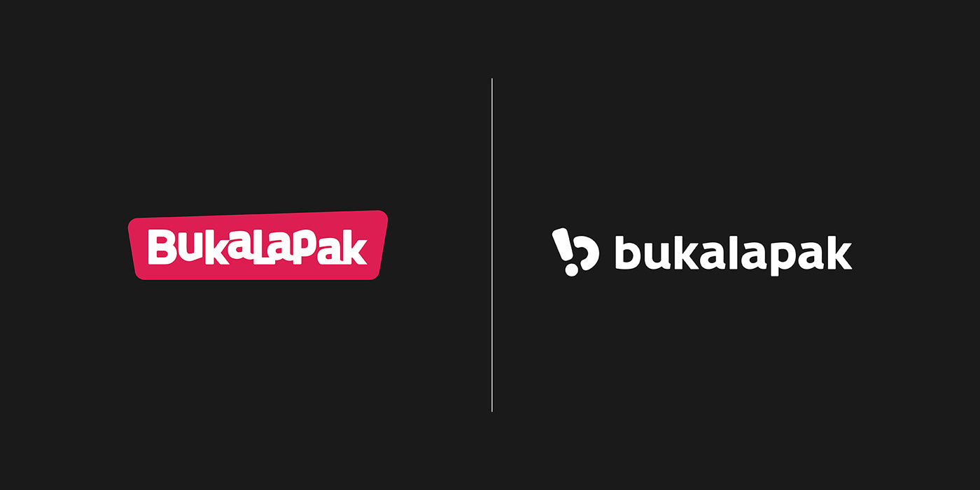 Bukalapak新旧LOGO前后对比