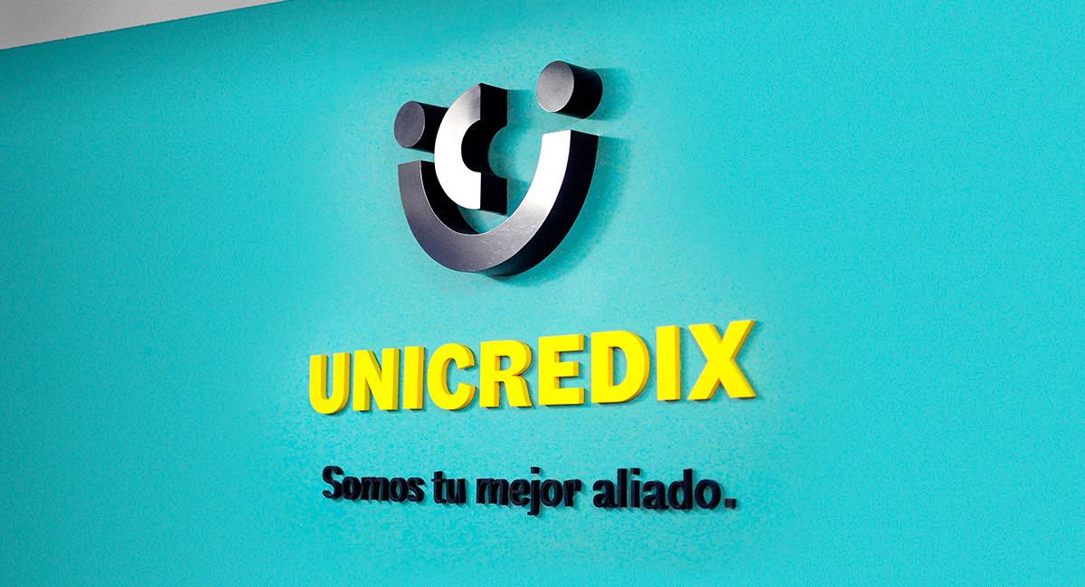 金融行业Unicredix公司标志设计