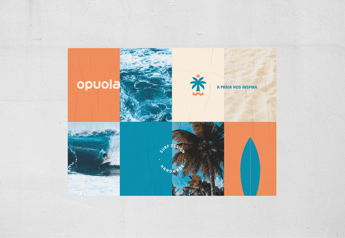 Opuola海滩启用新LOGO