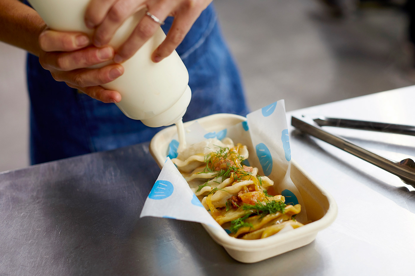 餐饮行业饺子速食VI形象设计