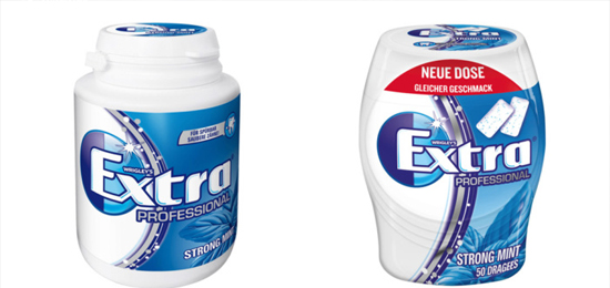 箭牌口香糖新包装设计