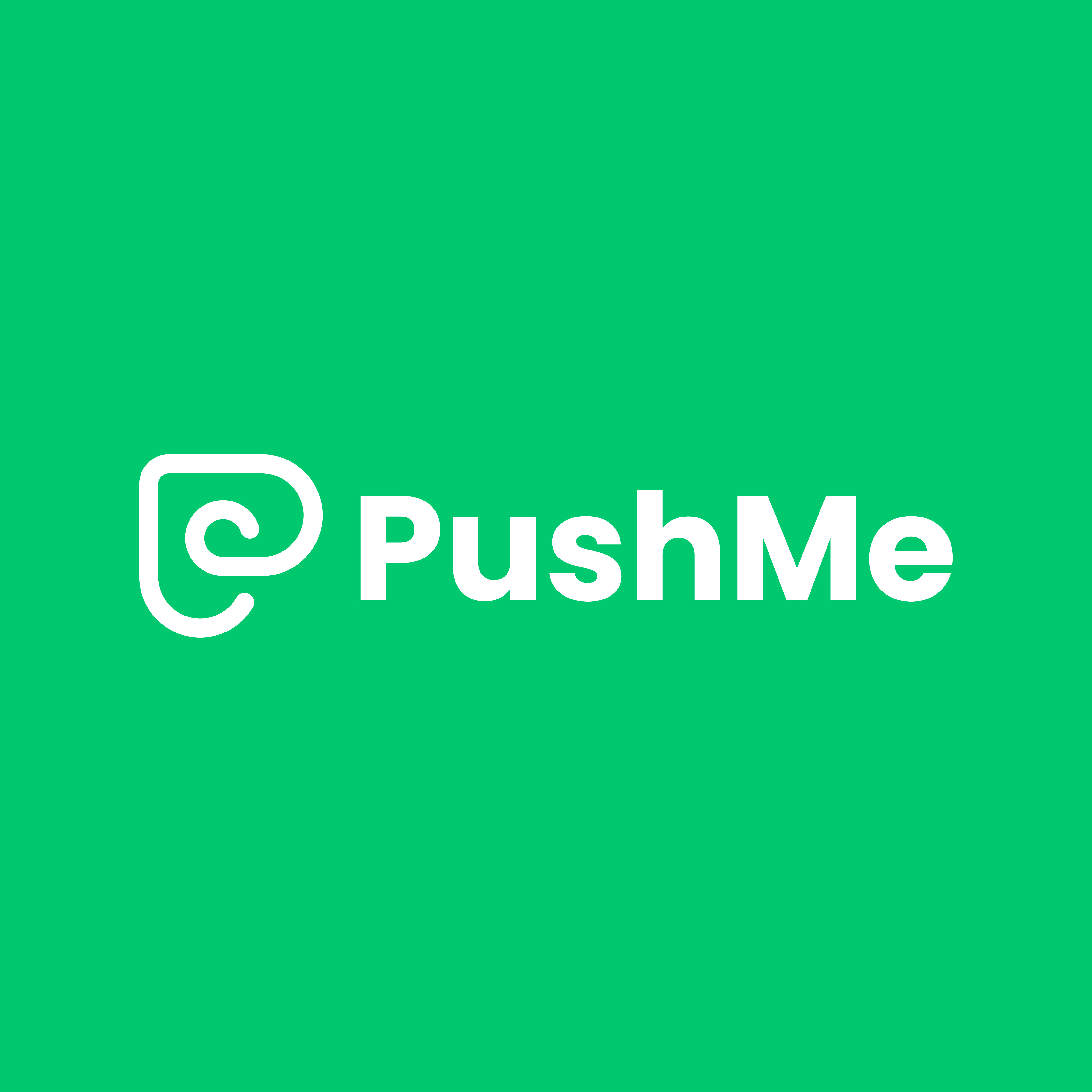 PushMe品牌标识设计