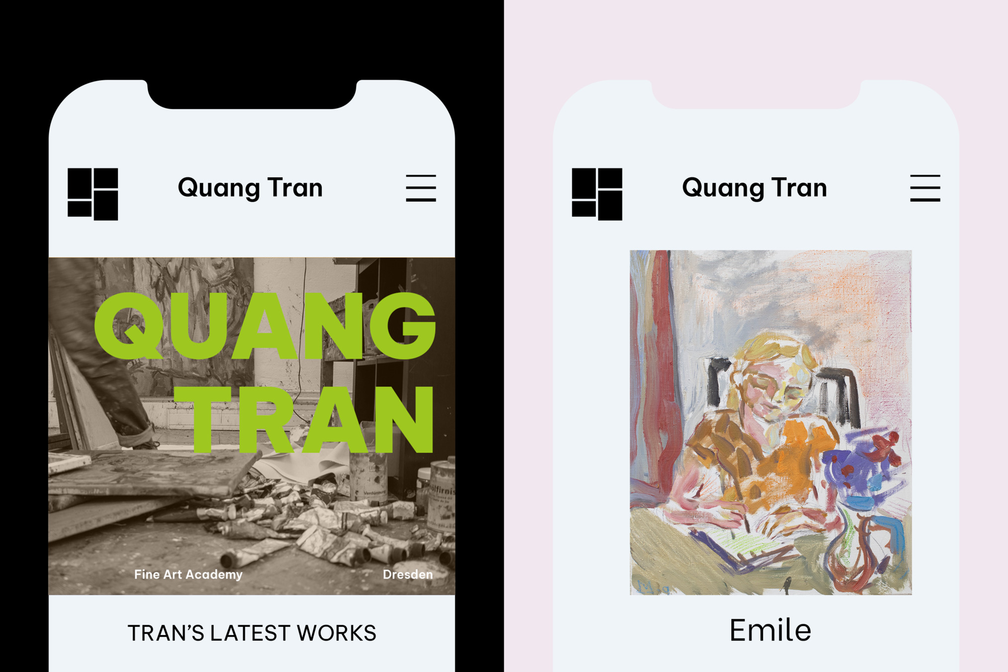 Tran 个人品牌形象