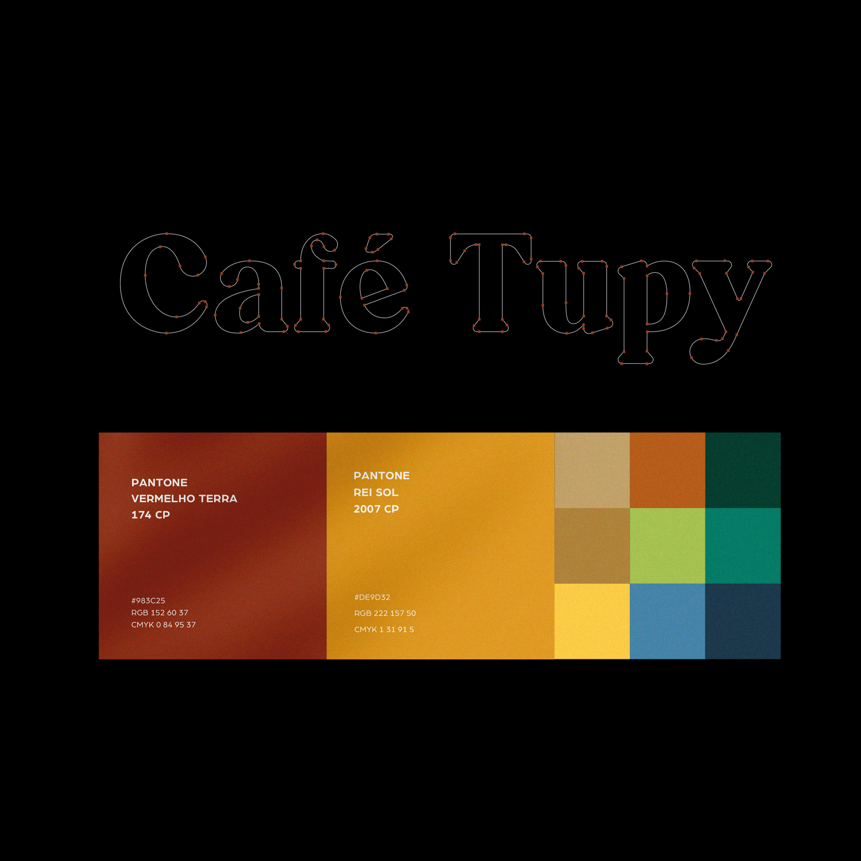 Café Tupy 咖啡馆品牌形象